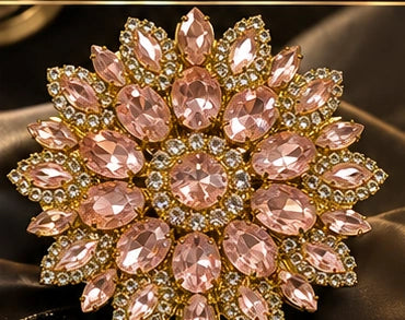 Blush Royale crystal statement piece