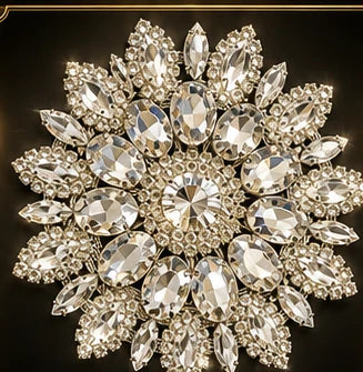 Diamond Royale crystal statement piece