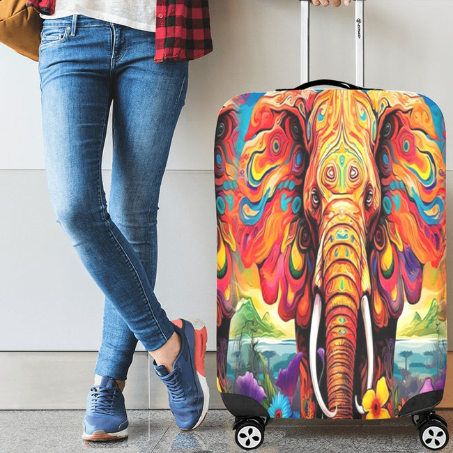 Elephant Luggage Covers Hover Image